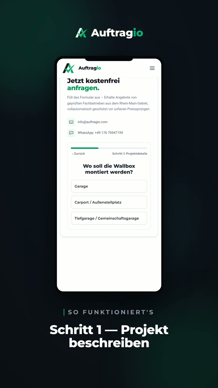 Auftragio Erklärvideo – So funktioniert's